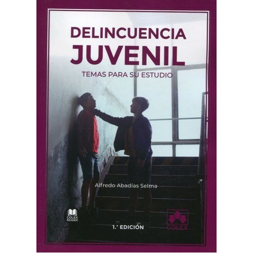 Delincuencia Juvenil: Temas Para Su Estudio, De Alfredo Abadias Selma. Editorial Colex, Tapa Blanda En Español