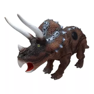 Dinossauro Triceratops Articulado Dinossauro Com Som Bee Toy