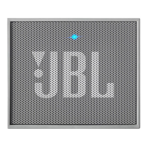 Parlante JBL Go portátil con bluetooth waterproof  grey