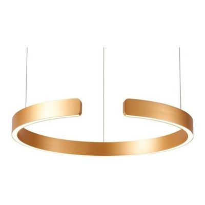Colgante Led Toluca Simple Blanco 50w Aluminio Moderno