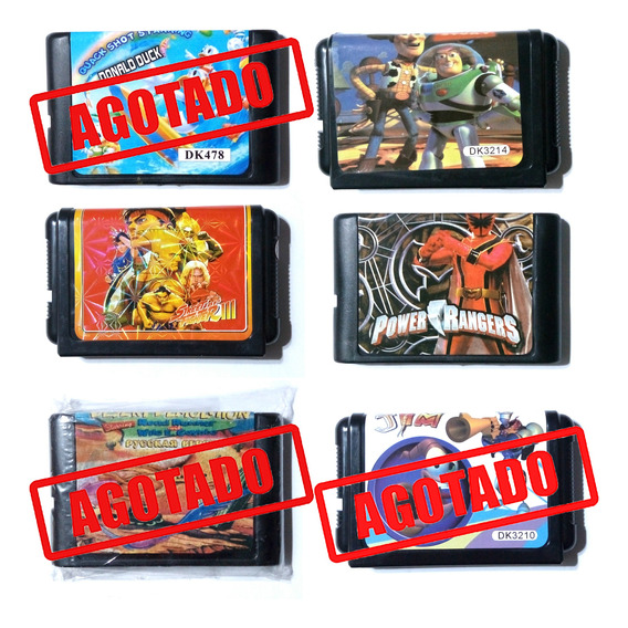 Juegos Cartuchos Sega Genesis Mega Drive