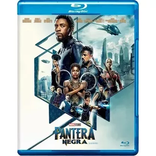 Blu-ray Pantera Negra -chadwick Boseman Marvel Original Novo