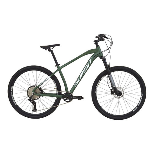 Mountain bike Summit Bikes Big Bear R29 S 12v frenos de disco hidráulico cambios LTWOO AX color verde