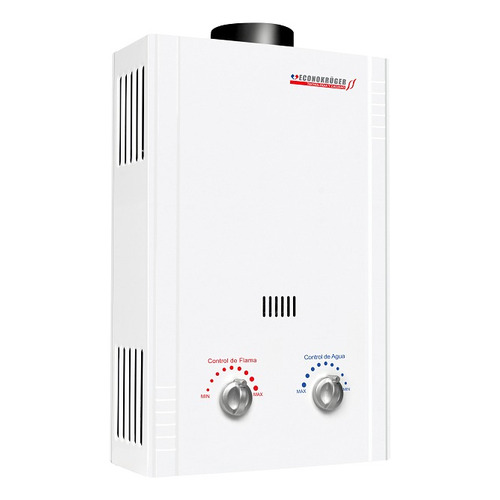 Calentador Instantáneo Kruger 4406 Gas Natural O Lp Color Blanco Tipo de gas GN