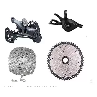 Kit Shimano Deore 12v 1x12 M6100 - K7 Padrão Hg