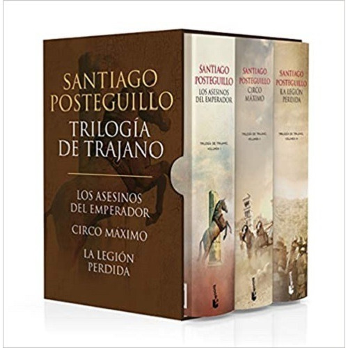 Estuche Trilogía De Trajano - Santiago Posteguillo - Booket