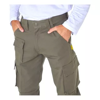 Pantalon Pampero Cargo De Trabajo Reforzado Original Hombre