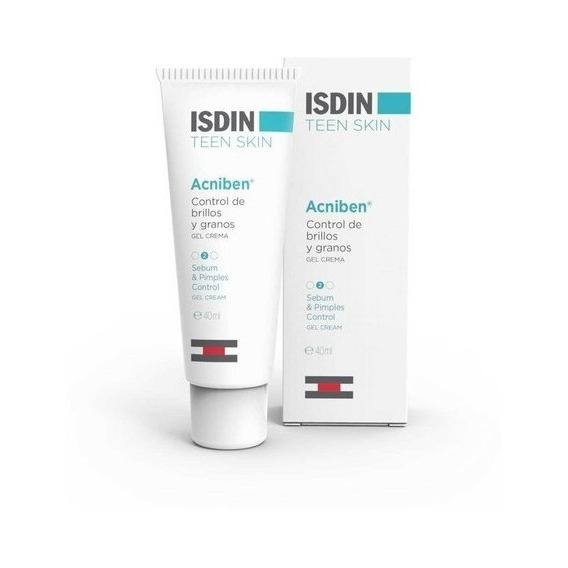 Isdin Acniben Teen Skin Control Brillo Y Granos Gel Crema 40