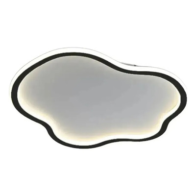 Lámpara De Techo Decloud Luz Blanco Cálido Negro