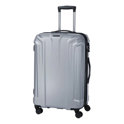 Maleta Samsonite Blaze Rígida Mediana Silver Color Gris