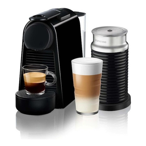 Cafetera Nespresso Essenza Mini D30 Automática Aeroccino Color Con Aeroccino