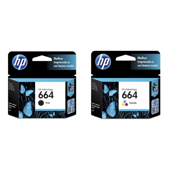 Cartuchos Hp 664 Negro Color 1115 2135 3635 4535 4675 Combo