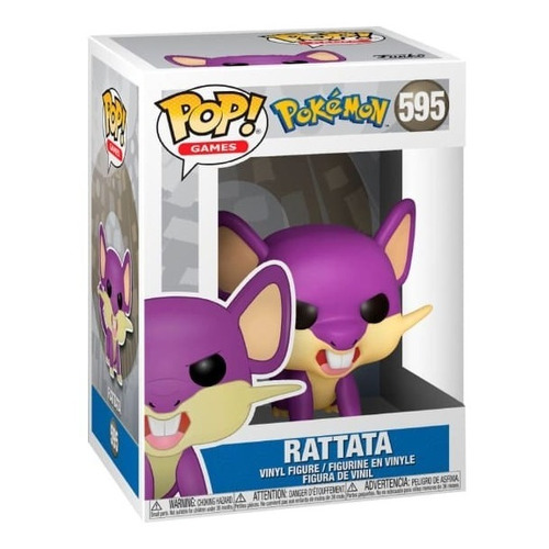 Funko Pop Games: Pokemon S3- Rattata Limited Edition