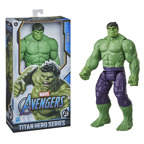 Figura De Acción Marvel Avengers Titan Hero Hulk 4
