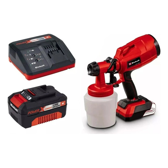 Pistola Pintar Inalambrica Einhell 18v + Starter Kit 4,0 Amp