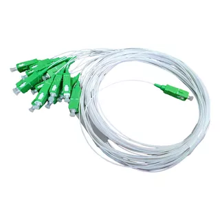 10 Splitter 1 X 16 Sc/apc Plc 0.9mm 1.5m  Divisor Fibra Hfo