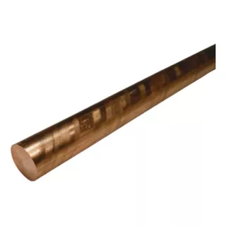 Barra Redonda Cobre Eletrolítico 3/4 (19,05mm) X 50 Cm