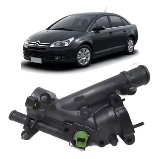 Carcaca De Valvula Termostatica Citroen C4 Pallas 2.0 16v 