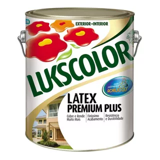 Tinta Latex Premium Plus 3,6 Litros Lukscolor Perfumada Cor Terracota