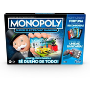 Monopoly Banco Electronico Posnet B6677 Hasbro Educando