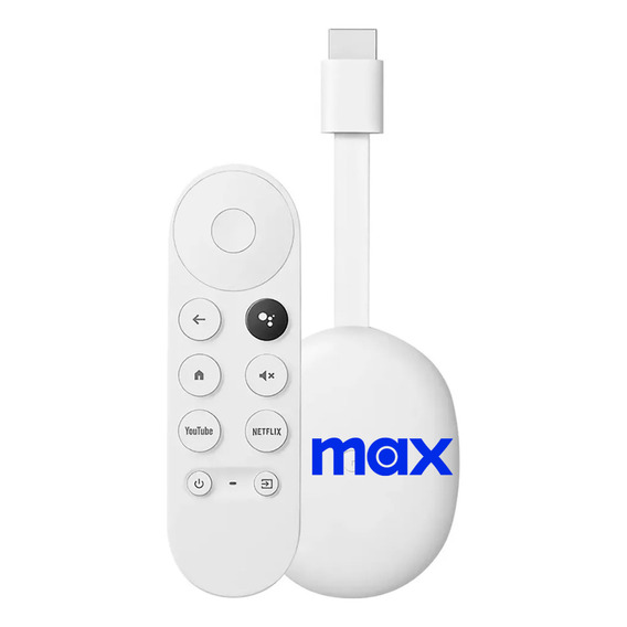 Google Chromecast 4 Con Google Tv Max Star+ Netflix Tranza