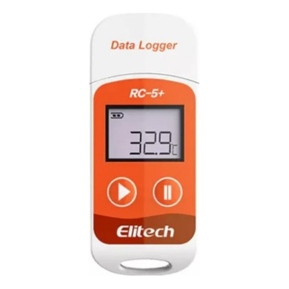 Termómetro Data Logger Elitechrc-5+ Pdf -30°c A 70°c