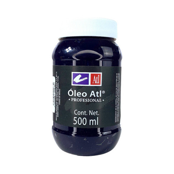 Oleo Atl 500ml Pintura Arte Pintores Colores A Escoger Color del óleo Azul Ultramar 222