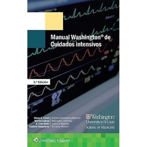 Manual Washington De Cuidados Intensivos Ed.3 - Kollef, Mar