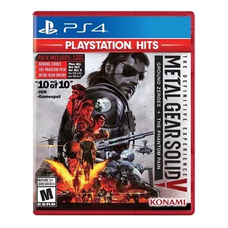 Metal Gear V The Definitive Experience Playstation Hits Ps4