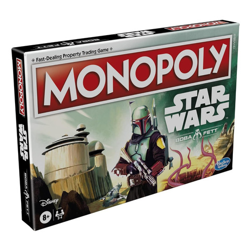 Juego De Mesa Monopoly Star Wars Boba Fett Edition