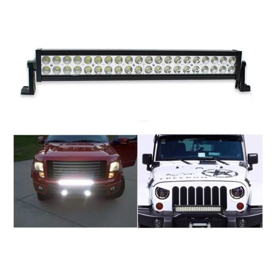 Luz Barra Led 120w Neblinero 4x4 Auto Camioneta Spot+flood