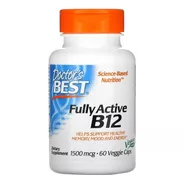 Vitamina B12 Full Active Importada (1500mcg) - 60 Caps