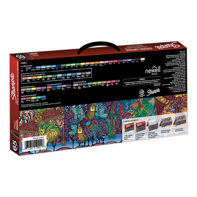 Marcadores Sharpie Edición Especial Set 65 Colores Color Multicolor