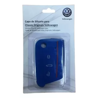 Capa De Silicone Para Chave Canivete Volkswagen