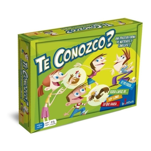 Te Conozco? Juego De Mesa Bontus