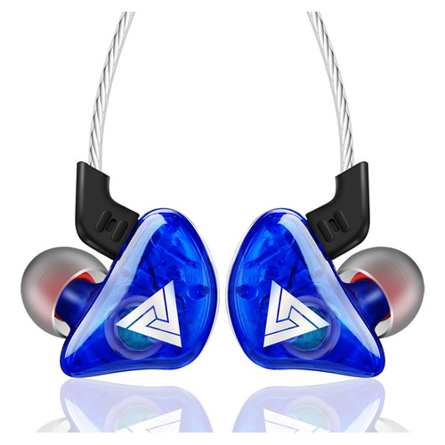 Audífonos in-ear gamer QKZ CK5 azul