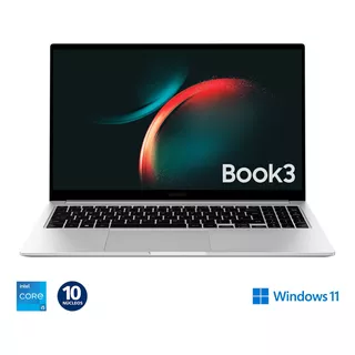 Notebook Samsung Galaxy Book3 15.6 I5 8gb 512gb Color Silver
