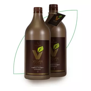 Escova De Biotina 100% Orgânica Vegan Hair S/ Formol - 2x1l