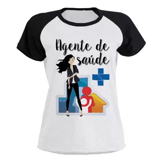 Camiseta Camisa Blusa Profissao Agente Da Saude I0169