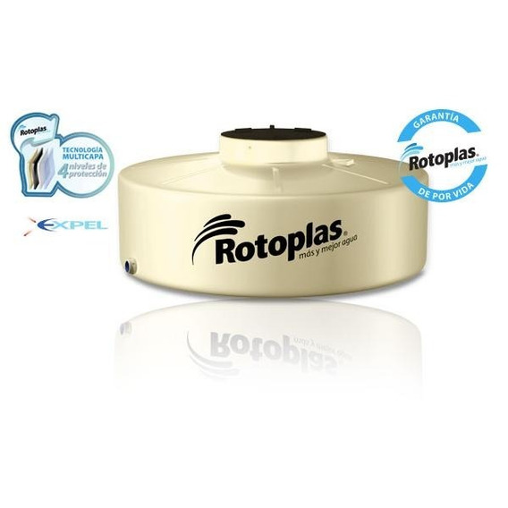 Tanque Agua Rotoplas Multicapa Flat 500lt Chato Bajo Techo