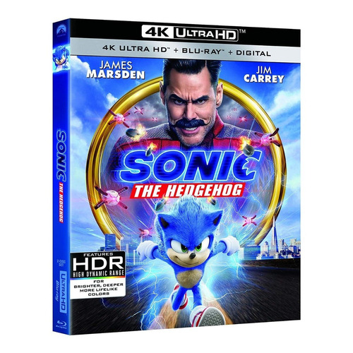 4K Ultra HD + Blu-ray Sonic The Hedgehog