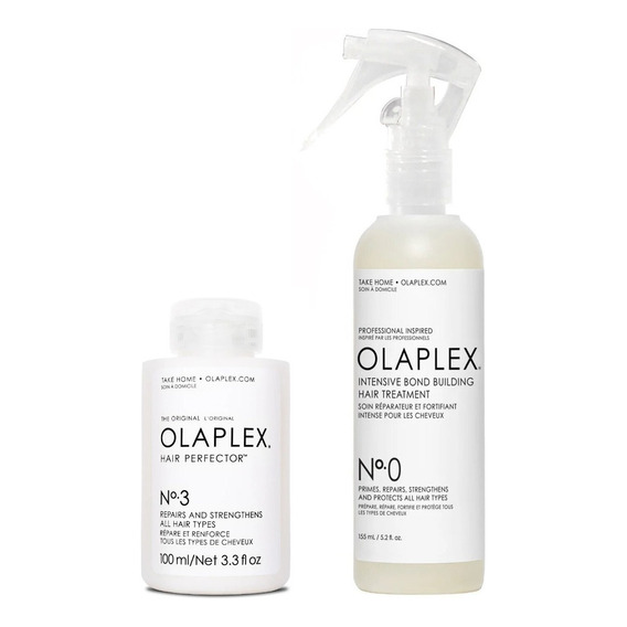 Kit Tratamiento Para Cabello Olaplex No.0 Y No.3