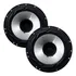 Altavoces Bbr6 de 6 pulgadas, 100 W, par O, 4 ohmios, de rango completo, color negro