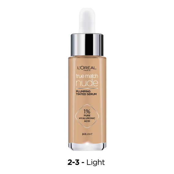 Base De Maquillaje True Match Serum L'Oréal Paris 30ml Tono 2-3 Light