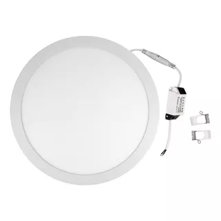 Plafon Led 24w Techo Embutir Lampara Redondo 