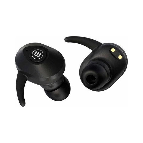 Auriculares Maxell Inalámbricos Bluetooth Mini Duo Tws Negros
