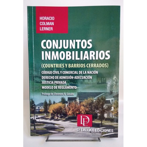 Conjuntos Inmobiliarios, De Colman Lerner. Editorial Di Lalla En Español
