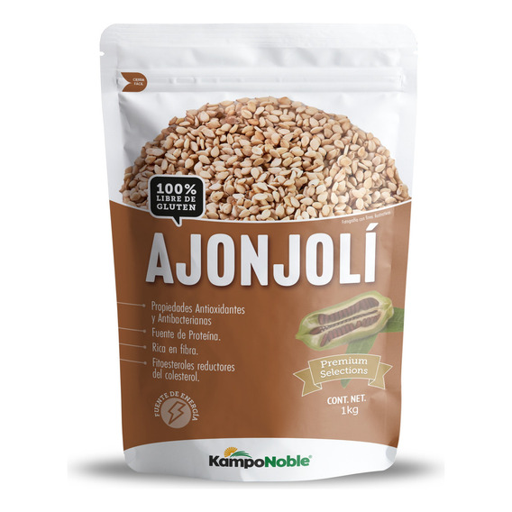 Ajonjolí Blanco Con Cuticula Natural Kamponoble 1 Kg