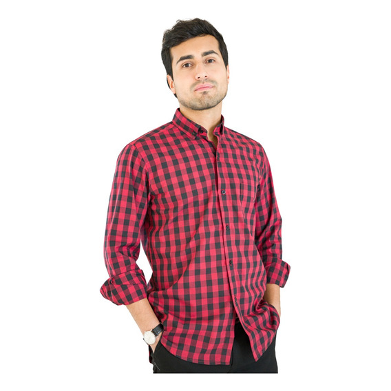 Camisa Cuadros Slim Fit