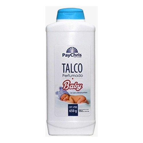 Talco Perfumado Baby 650g Paychris